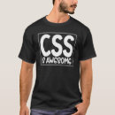 Search for css is awesome tshirts Designer