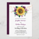 Search for plum purple invitations Boho