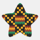 Search for yellow stars on red stickers Black