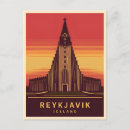 Search for vintage iceland postcards Reykjavik