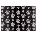 Search for cat chopping boards Pattern of paws