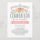 Search for daughter first communion invitations Pink