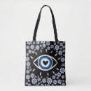 Search for evil eye tote bags Nazar