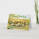 Search for carousel birthday cards Pastel
