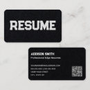Search for resume business cards Copywriter
