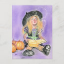 Search for wicked witches postcards Magic