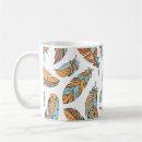 Search for hand drawn feathers mugs Illustration