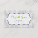 Search for herringbone business cards Zigzag