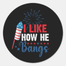 Search for bangs stickers Fourth of july