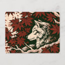 Search for wolf lovers postcards Nature