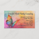 Search for mental health business cards Counseling