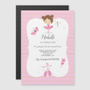 Search for ballerina 1st birthday invitations Pink