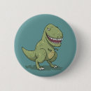 Search for dinosaur t rex cartoon badges Illustration