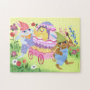 Search for easter egg puzzles Illustration