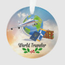 Search for suitcase christmas tree decorations World traveller