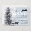 Search for woodland baby sprinkle invitations Adventure awaits