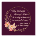 Search for pride prejudice quote posters Jane austen