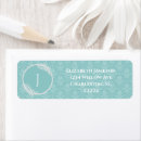 Search for elegant damask return address labels Modern