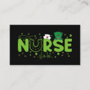 Search for irish business cards Green