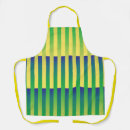 Search for blue green aprons Striped