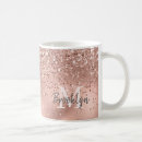Search for gold confetti mugs Monogrammed