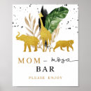 Search for baby shower mimosa bar signs Greenery