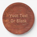 Search for birch plates Rustic