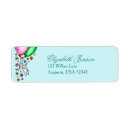 Search for adult return address labels Girly