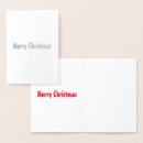 Search for red and white christmas cards Merry