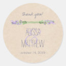 Search for brown kraft wedding stickers Floral