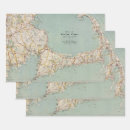 Search for massachusetts wrapping paper Map
