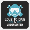 Search for underwater stickers Diving