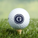 Search for navy blue golf balls Monogrammed
