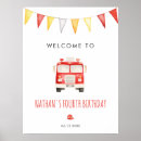 Search for red fire truck posters Sound the alarm