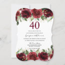 Search for floral anniversary invitations Modern