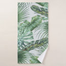 Search for monstera leaf bath towels Botanical