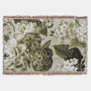 Search for black white vintage floral blankets Garden