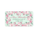 Search for pink rose return address labels Roses