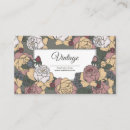 Search for edwardian business cards Antique english roses