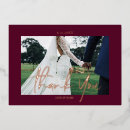 Search for real foil wedding thank you cards Script