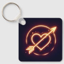 Search for cupids arrow key rings Heart