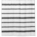 Search for bohemian shower curtains Black and white