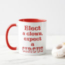 Search for elect a clown mugs Circus