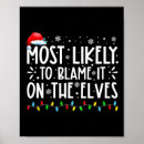 Search for christmas elves posters Cat lover