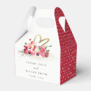 Search for red heart favour boxes Unique