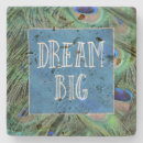 Search for peacock feather coasters Green