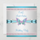 Search for teal blue sweet 16 invitations Green