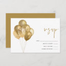 Search for birthday rsvp cards Gold