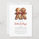 Search for cute seasonal invitations Gingerbread