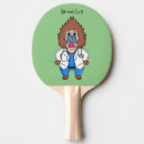 Search for funny monkey ping pong paddles Cartoon